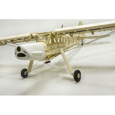 Modelo de Avión RC - Kit de madera para construir Fieseler Fi-156 aprox.1.60m - FLASH RC