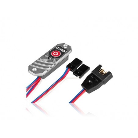 Bec linéaire - Simple alimentation régulée DigiSwitch V2, 6.0/7.6V - prises MPX/JR PowerBox - FLASH RC