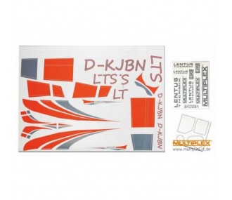 Decoration sheets - LENTUS Multiplex sticker sheet - FLASH RC