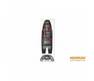 Decoration sheets - Stickers seat + instruments cockpit LENTUS Multiplex - FLASH RC
