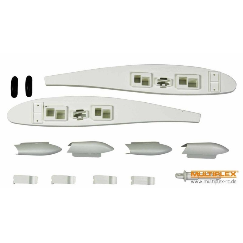 Accastillages & petites pièces - Set de petites pièces plastique LENTUS (voir kit) Multiplex - FLASH RC