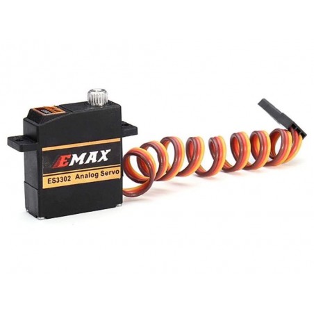 Servos - EMAX ES3302 MG wing servo (12.5g, 2.8kg/cm, 0.12s/60°) - FLASH RC