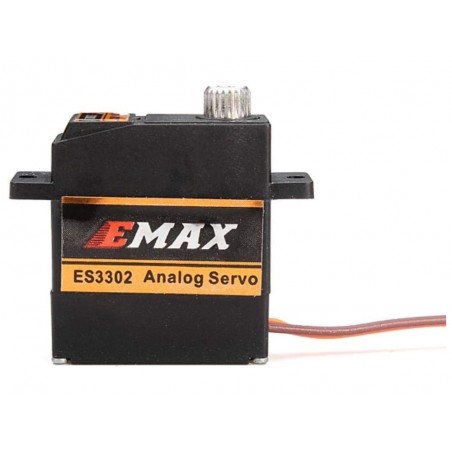 Servo aile EMAX ES3302 MG (12.5g, 2.8kg/cm, 0.12s/60°) - FLASH RC