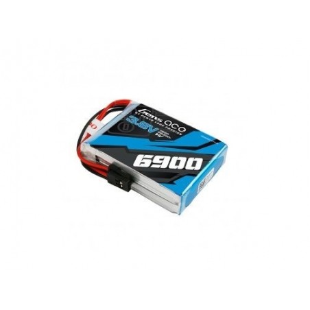 Batteries d'émission - Batterie Tx Gensace lipo 1S 3.8V 6900mAh pour Graupner MX10, MX12, MX16 et MX20 - FLASH RC