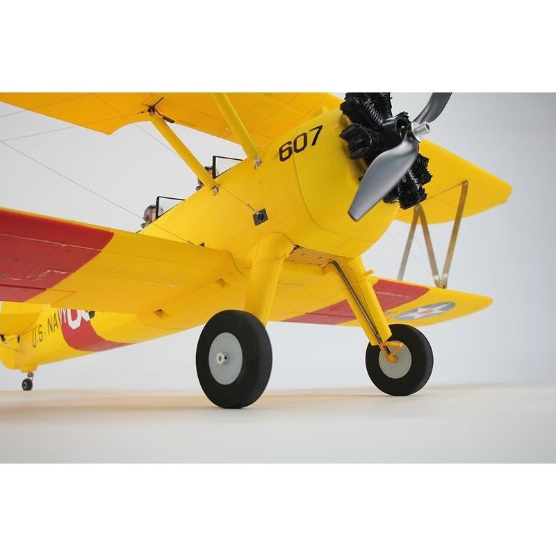 Aeromodello RC - Dynam PT-17 Giallo PNP circa 1,30m - FLASH RC
