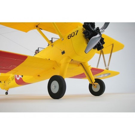 Avion Dynam PT-17 Jaune PNP env. 1.30m - FLASH RC - Le leader des avions modèlisme RC
