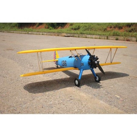 Aeromodello RC - Aeromodello Dynam PT-17 Blue PNP circa 1,30m - FLASH RC