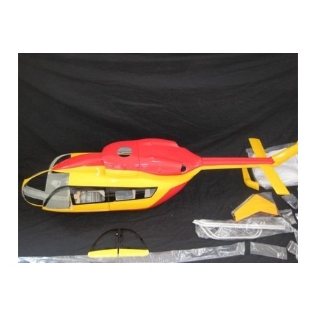 Fuselages, accessoires Hélico - EC-145 Sécurité Civile classe 600 - FLASH RC
