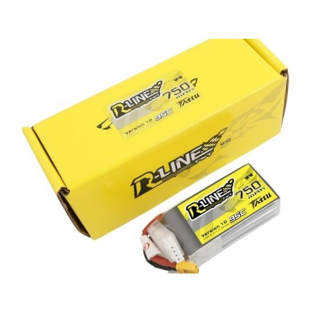 Antriebsbatterien RC-Flugzeuge - Batterie Tattu lipo 3S 11.1V 750mAh 95C Steckdose XT30 rline - FLASH RC