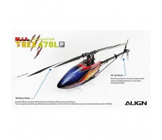 Elicotteri RC - Align T-REX 470LP(plastica) Dominator KIT (RH47E03X) - FLASH RC 2