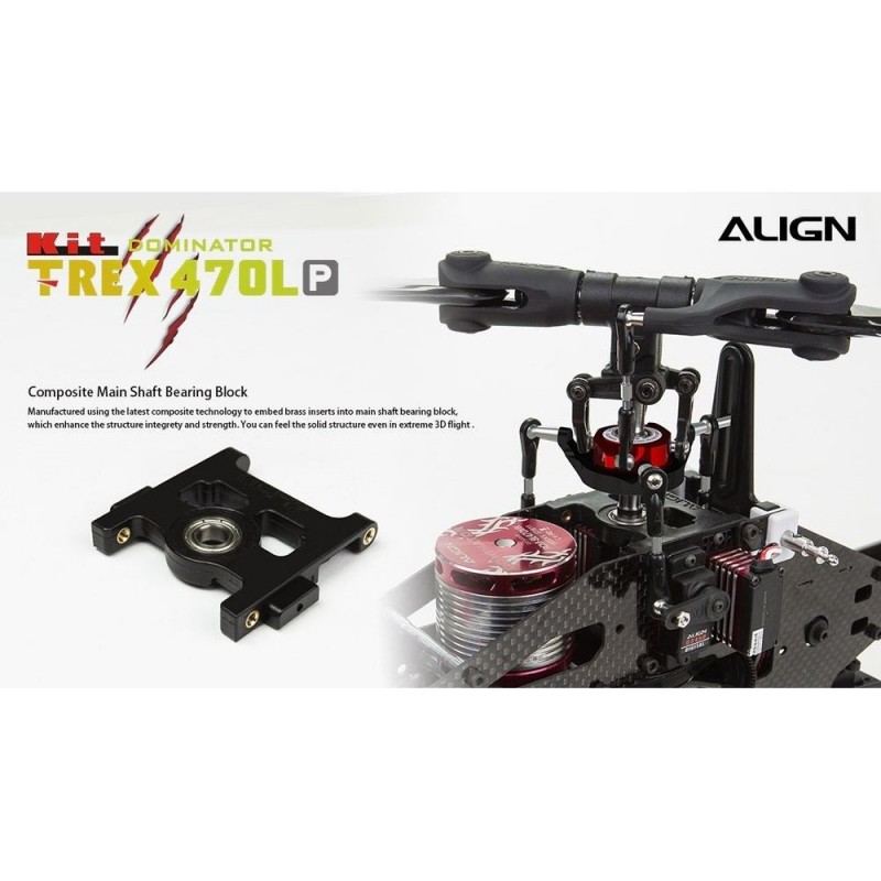 RC-Hubschrauber - Align T-REX 470LP(Kunststoff) Dominator KIT (RH47E03X) - RC FLASH