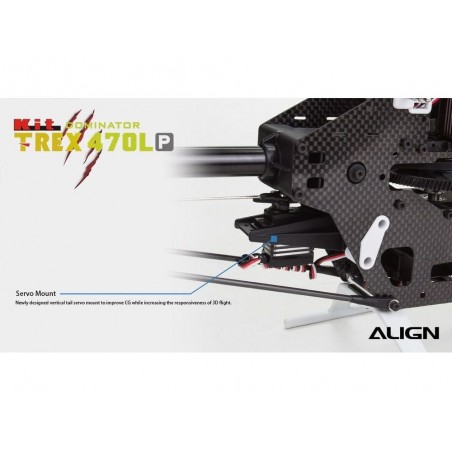 RC Helicopters - Align T-REX 470LP(Plastic) Dominator KIT (RH47E03X) - RC FLASH