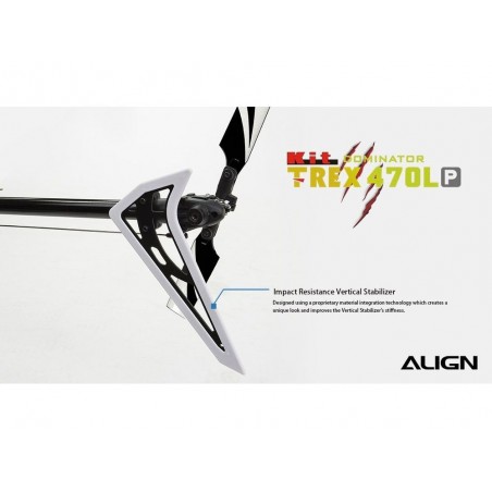RC Helicopters - Align T-REX 470LP(Plastic) Dominator KIT (RH47E03X) - RC FLASH