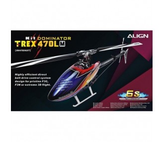 Elicotteri RC - Align T-REX 470LM(Metal) Dominator KIT (RH47E06X) - RC FLASH 2