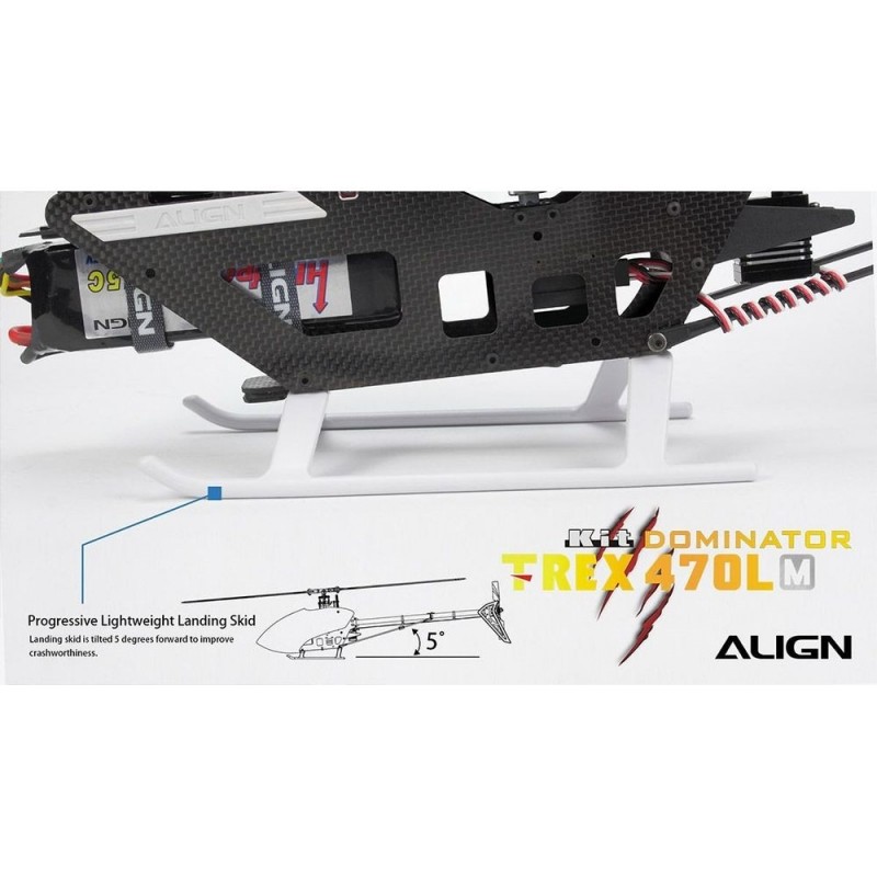 Hélicoptères RC - Align T-REX 470LM(Métal) Dominator KIT (RH47E06X) - FLASH RC