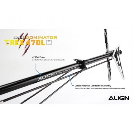 RC-Hubschrauber - Align T-REX 470LM(Metall) Dominator KIT (RH47E06X) - RC FLASH