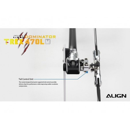 Helicópteros RC - KIT Align T-REX 470LM(Metal) Dominator (RH47E06X) - RC FLASH