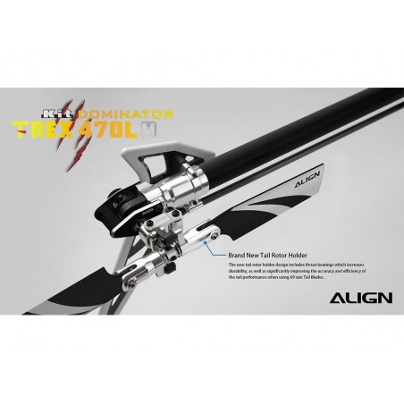 Helicópteros RC - KIT Align T-REX 470LM(Metal) Dominator (RH47E06X) - RC FLASH