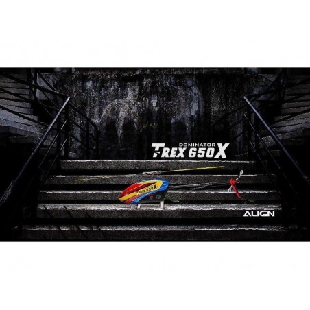 Hélicoptères RC - Align T-REX 650X Dominator Super Combo (12S) - FLASH RC