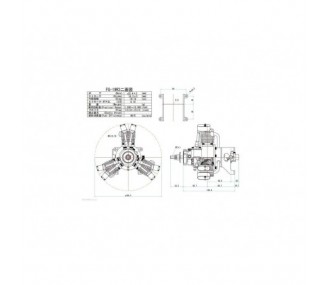 Moteurs essence - Moteur 4 temps SAITO FG-19R3 - Essence - FLASH RC 2