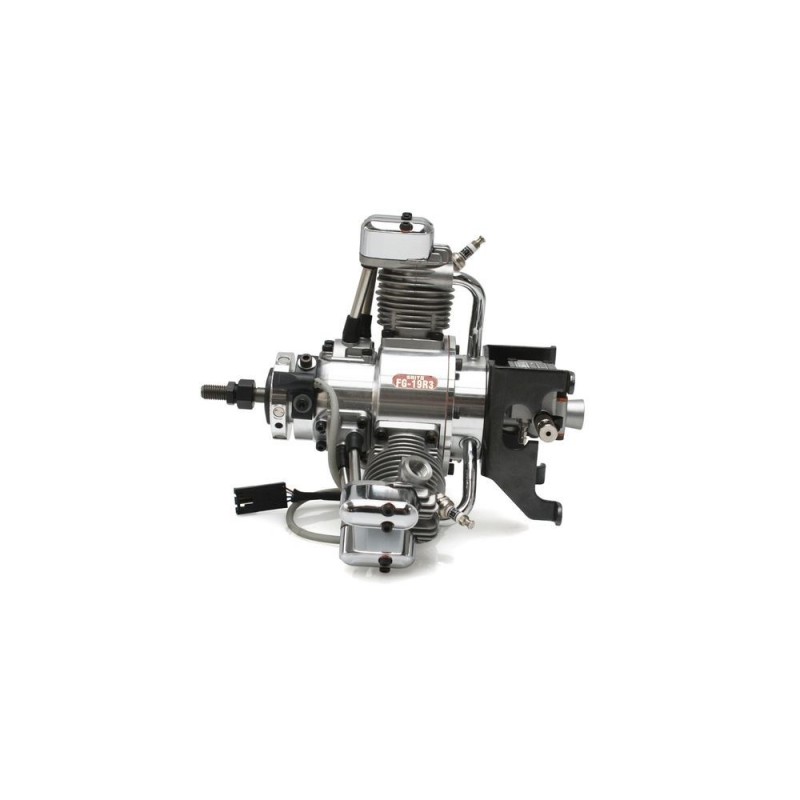 Motores gasolina - Motor 4 tiempos SAITO FG-19R3 - Gasolina - FLASH RC