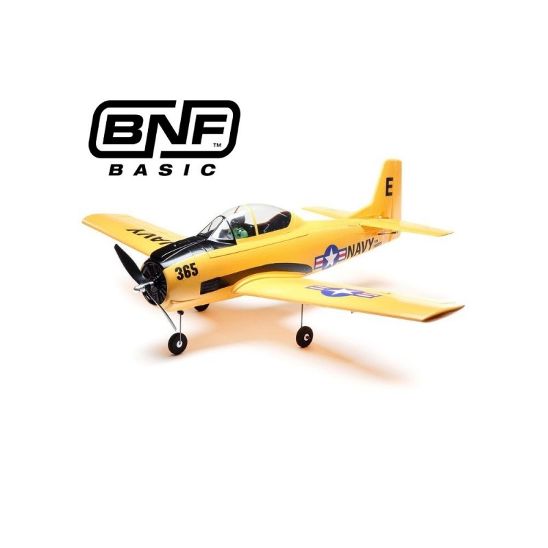 Aeromodello RC - E-flite T-28 Trojan BNF Basic circa 1,10m - FLASH RC