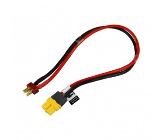 For propulsion batteries - Charging cable XT60 female DEANS Ultra Plug male (30cm) - FLASH RC