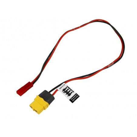 Para baterías de propulsión - Cable de carga XT60 hembra JST BEC plug (30cm) - FLASH RC