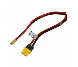 Pour batteries de propulsion - Cable de charge XT60 femelle  XT30 male (30cm) - FLASH RC