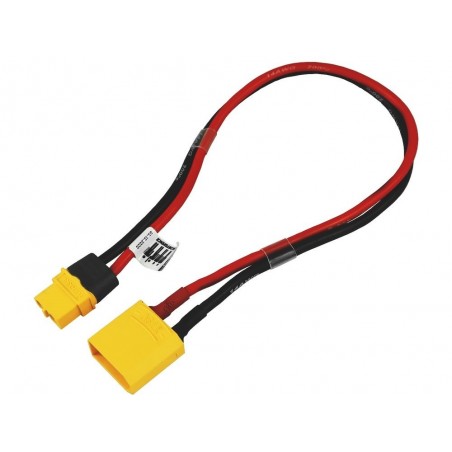 Para baterías de propulsión - Cable de carga XT60 hembra XT90 macho (30cm) - FLASH RC