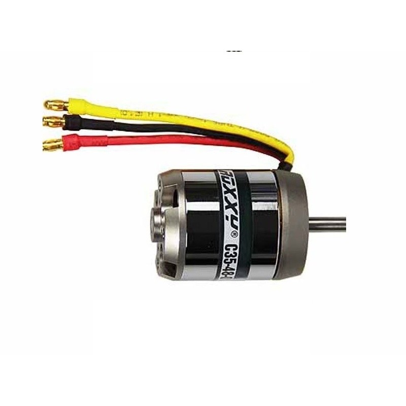 Outrunner - Motore Roxxy brushless C35-48 ad albero lungo (173g, 990kv, 490W) - FLASH RC