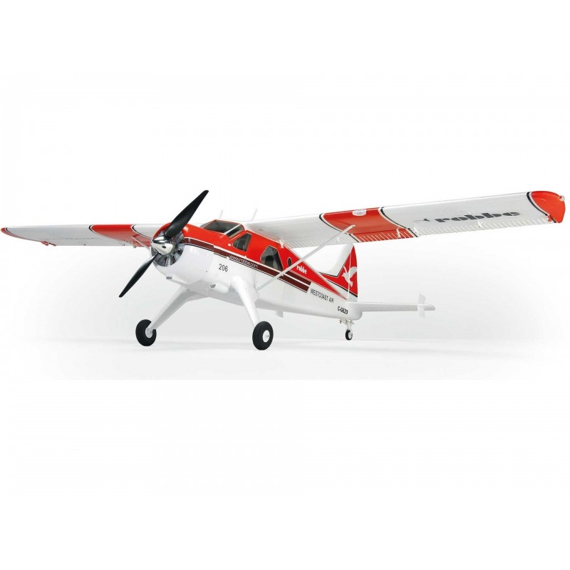 RC-Flugzeugmodelle - Flugzeug Robbe Air beaver Rot PNP ca.1.52m - FLASH RC