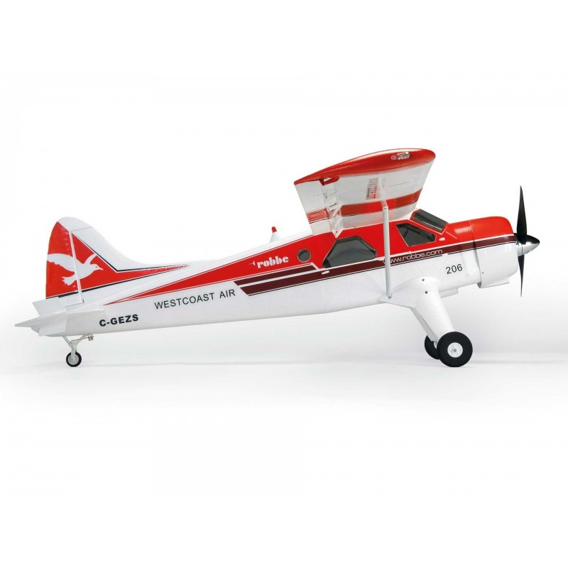 Modelo de Avión RC - Robbe Air beaver Red PNP approx.1.52m - FLASH RC