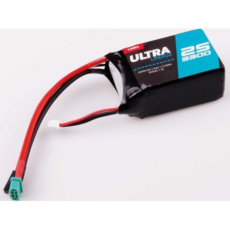 Batteries de réception - Batterie LiFe ROBBE 6,6V 3300mAh 25C JR/MPX - FLASH RC