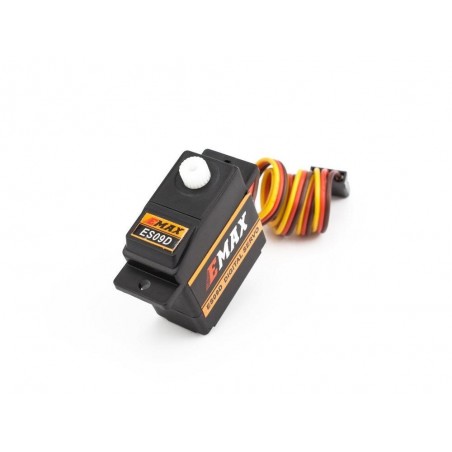 Servo numérique EMAX ES09D (11.6g, 2.5kg/cm, 0.09s/60°) - FLASH RC