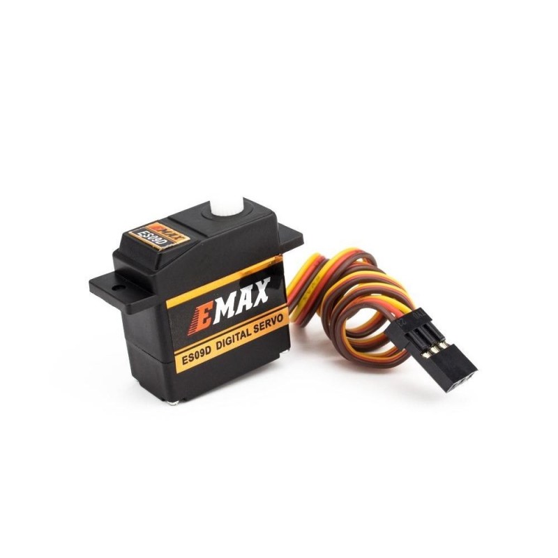 Servos - EMAX ES09D digital servo (11.6g, 2.5kg/cm, 0.09s/60°) - FLASH RC