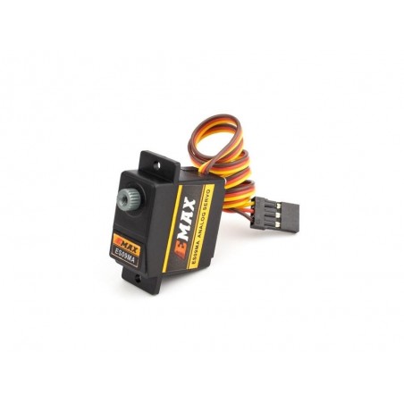Servos - EMAX ES09MA anaogic servo (11.6g, 2.6kg/cm, 0.08s/60°) - FLASH RC