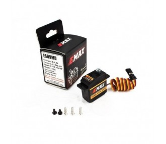 Servi - Servo digitale EMAX ES09MD (14,8 g, 2,6 kg/cm, 0,08s/60°) - FLASH RC 2