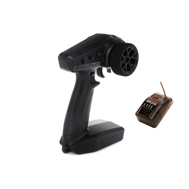 Radiocomandi - Radio Spektrum 3CH SLT 2.4GHZ e ricevitore SR315 SLT/DSMR - FLASH RC