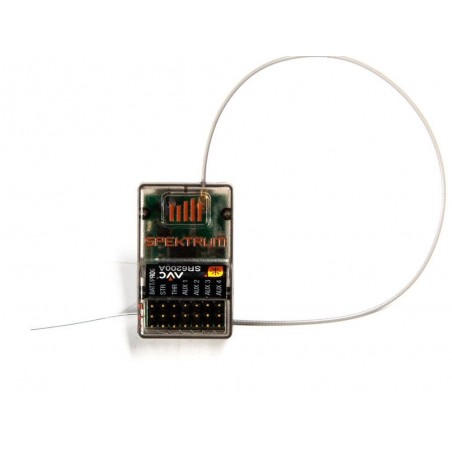 Pour voitures et bateaux - Récepteur 6 Voies SR6200A AVC DSMR Spektrum - FLASH RC