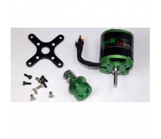Outrunner - Brushless-Motor DM3630 (293g, 650kv, 950W) Pro-Tronik - FLASH RC