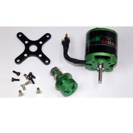 Outrunner - Brushless-Motor DM3630 (293g, 650kv, 950W) Pro-Tronik - FLASH RC