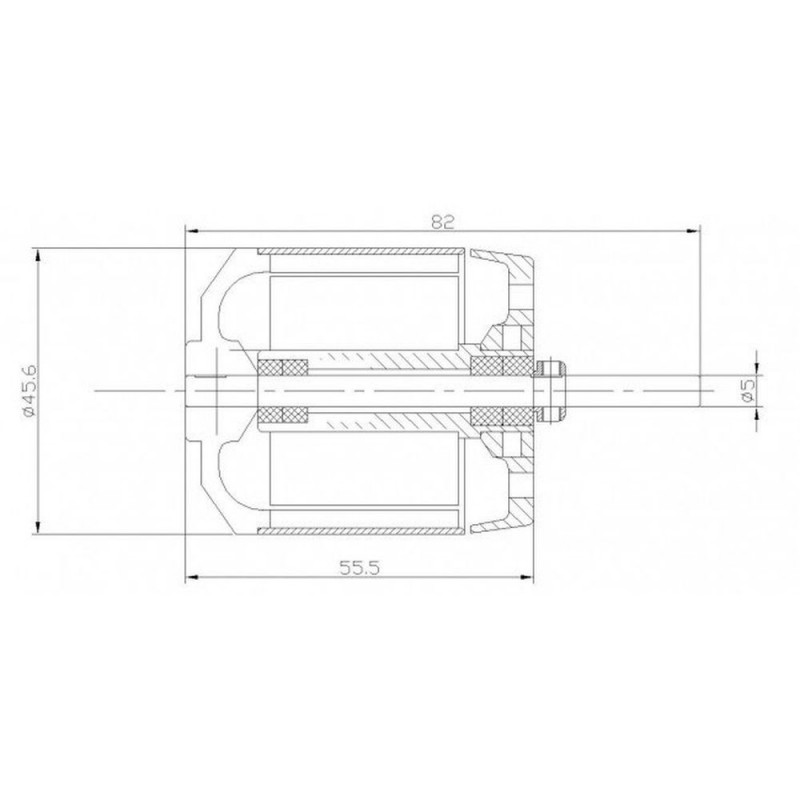 Outrunner - Motore brushless DM3630 (293g, 650kv, 950W) Pro-Tronik - FLASH RC
