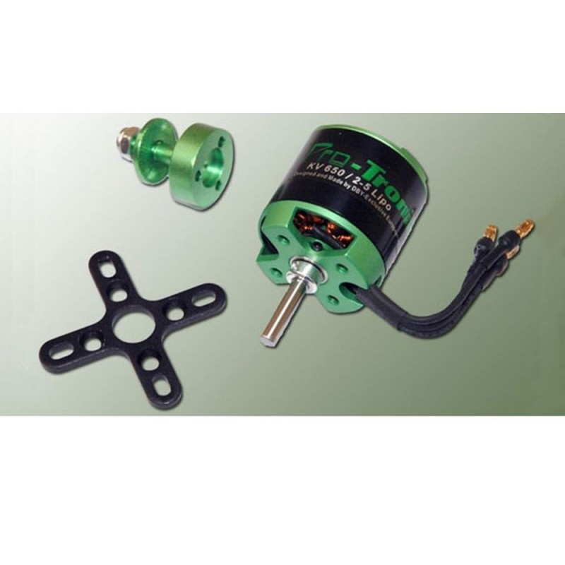 Outrunner - Motor sin escobillas DM2825 (175g, 650kv, 500W) Pro-Tronik - FLASH RC