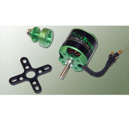 Outrunner - Moteur Brushless DM2825 (175g, 650kv, 500W) Pro-Tronik - FLASH RC