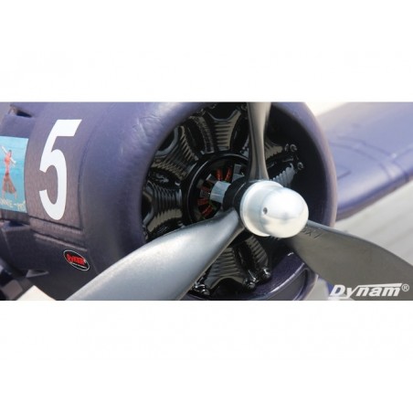 Zubehör (Teile) - Plastik Motorabdeckung für F4U Corsair Dynam - FLASH RC