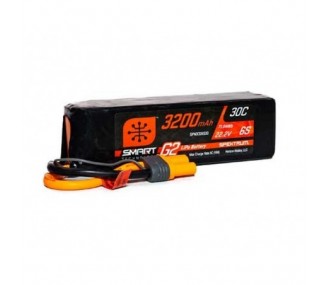 Smart G2 Lipo 6S 22.2V 3200mAh 50C IC5 Spektrum Battery
