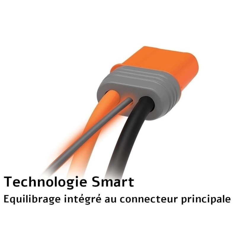 RC Car and Boat Batteries - Smart G2 Lipo 3S 11.1V 5000mAh 50C Hard Case IC5 Spektrum - FLASH RC