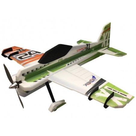 RC Acrobacia Aérea - RC Factory Crack Yak XL Verde-Naranja aprox. 1.00m - FLASH RC