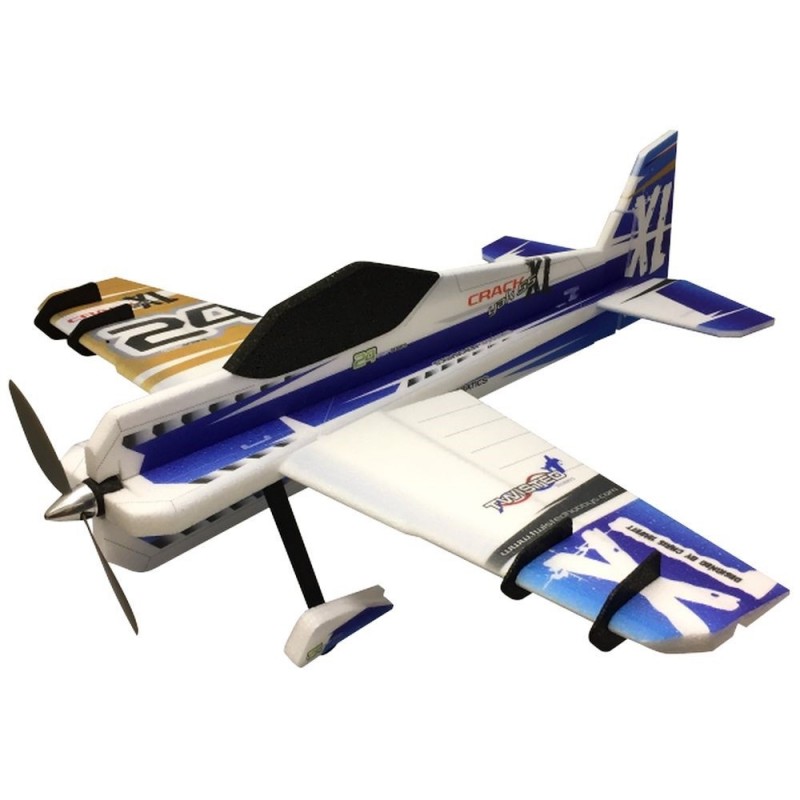 RC Acrobacia Aérea - RC Factory Crack Yak XL Azul-Oro aprox. 1.00m - FLASH RC